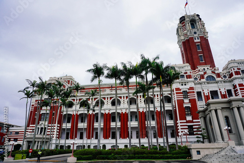 Taipei, Taiwan, Republic of China, 01 24 2024: Republic of China President office	
 photo