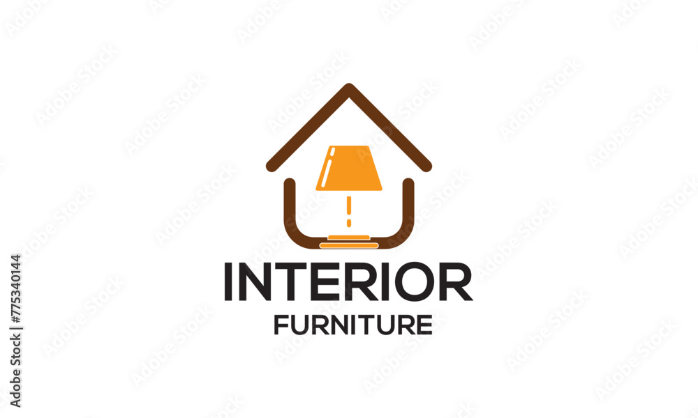nterior room, furniture gallery logo design nterior room, furniture gallery logo design