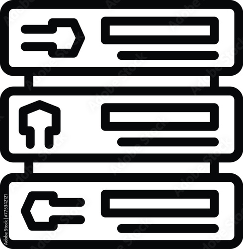 Terminal operations icon outline vector. Payment transaction. Purchase travelling ticket transfer