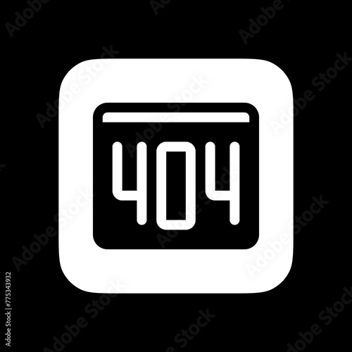 Editable 404 error, page not found vector icon. Part of a big icon set family. Perfect for web and app interfaces, presentations, infographics, etc