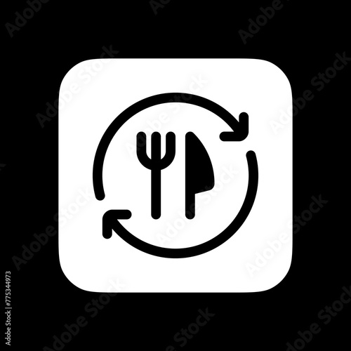 Editable food processing, processing order vector icon. Part of a big icon set family. Perfect for web and app interfaces, presentations, infographics, etc