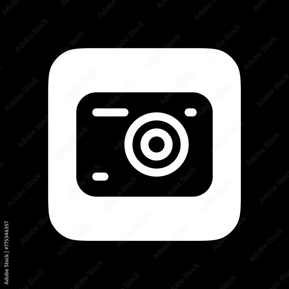 Editable pocket camera vector icon. Part of a big icon set family. Perfect for web and app interfaces, presentations, infographics, etc Editable pocket camera vector icon. Part of a big icon set family. Perfect for web and app interfaces, presentations, infographics, etc