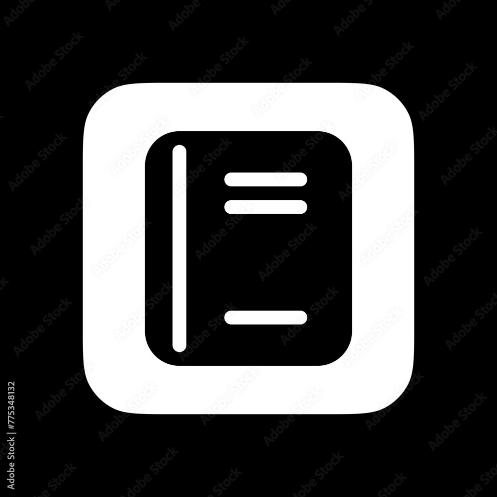 Editable book, notebook, textbook, journal vector icon. Part of a big icon set family. Perfect for web and app interfaces, presentations, infographics, etc Editable book, notebook, textbook, journal vector icon. Part of a big icon set family. Perfect for web and app interfaces, presentations, infographics, etc