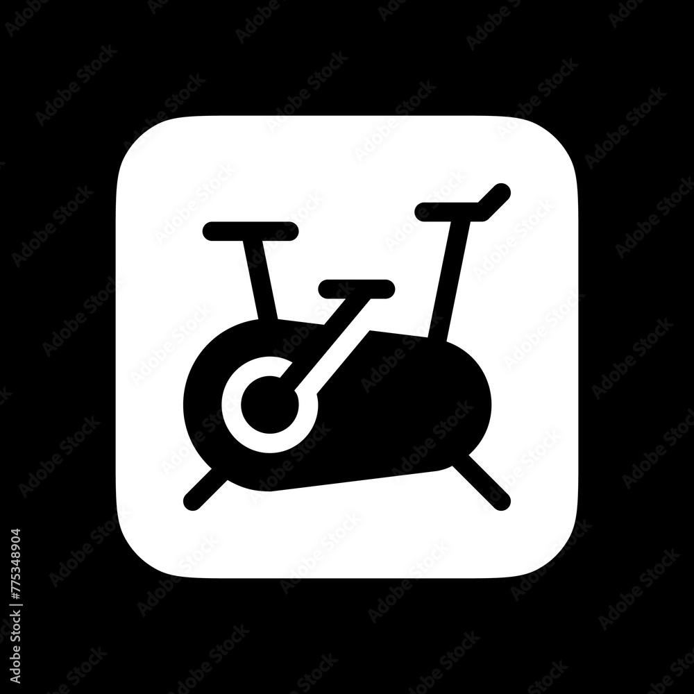 Editable indoor bike vector icon. Part of a big icon set family. Perfect for web and app interfaces, presentations, infographics, etc Editable indoor bike vector icon. Part of a big icon set family. Perfect for web and app interfaces, presentations, infographics, etc