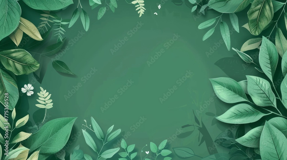 Enigmatic green background: ideal for ads, posters, banners, social media, covers, events, and more by robbie ross