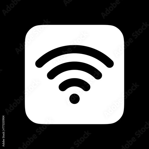 Editable vector wifi access signal icon. Part of a big icon set family. Perfect for web and app interfaces, presentations, infographics, etc