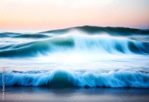 Fantasy-A-Pattern-Of-Gentle-Waves-Washing-Onto-The