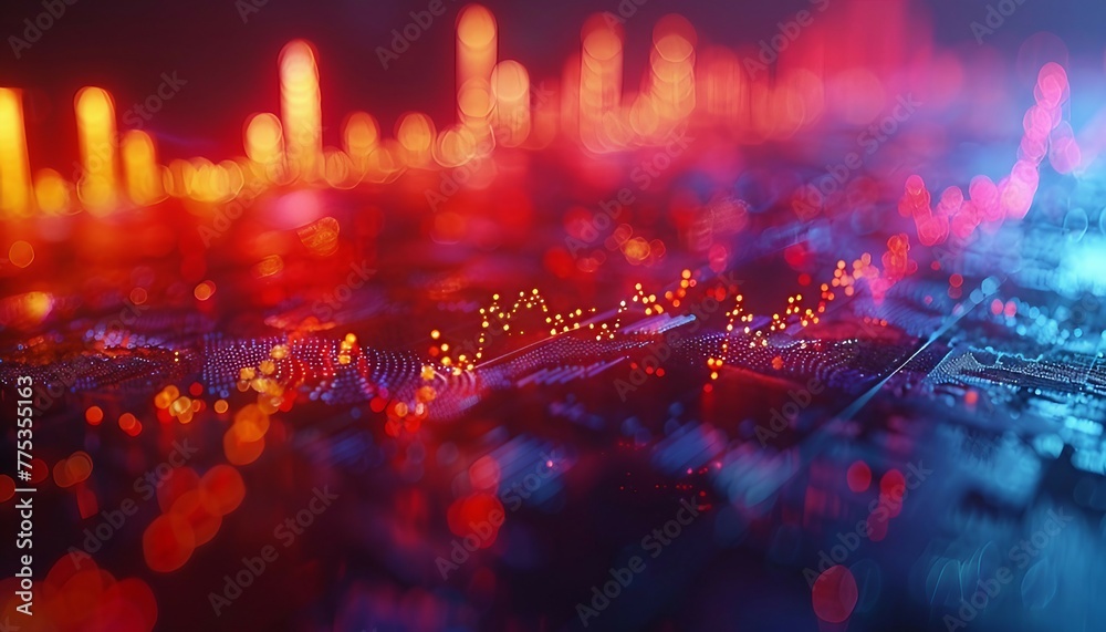 Market Volatility and Risk Assessment, market volatility and risk assessment with an image featuring a graph background showing fluctuations in market volatility indices, such as the VIX, 