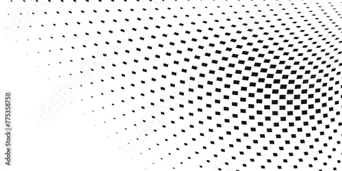 Background with monochrome dot texture. Polka dot pattern template. Background with black dots - dot background art eps 10 © halwani