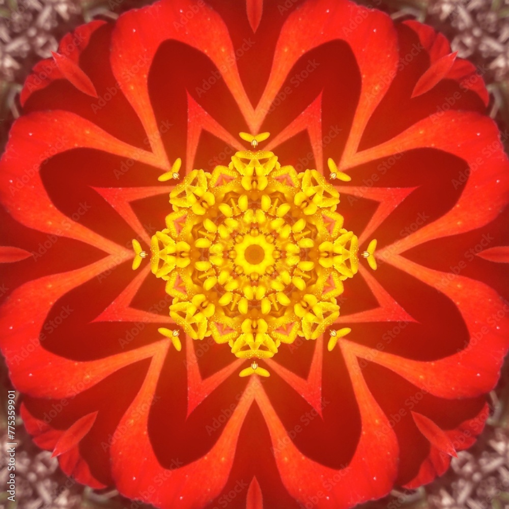 #Mandala #Flor #Caleidoscopio