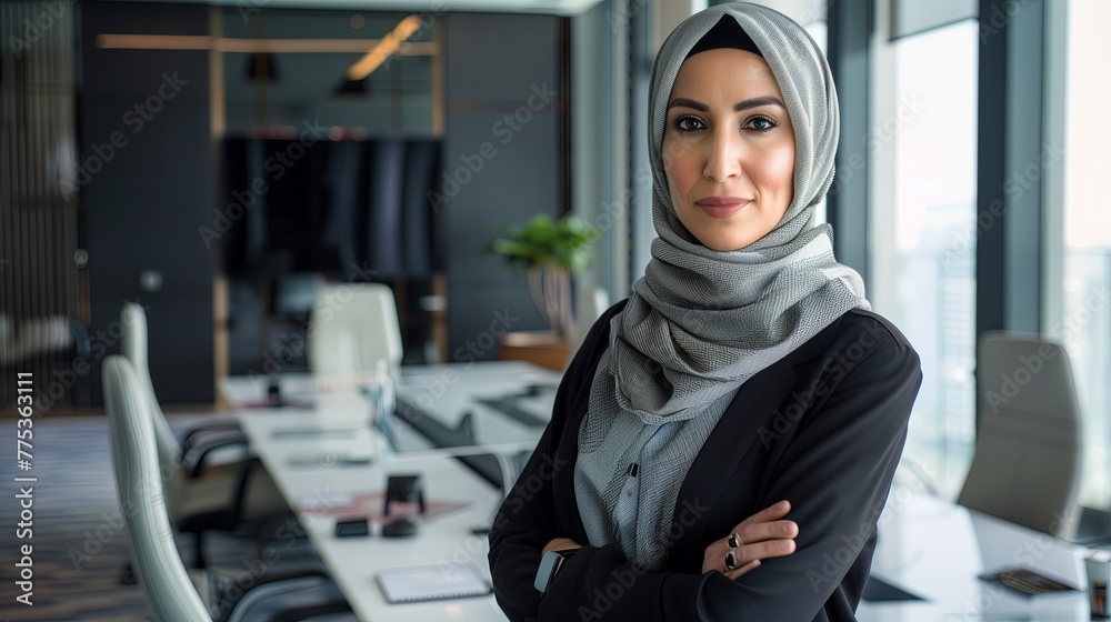 Empowered Female Executive Leading with Confidence in the Corporate World Empowered Female Executive Leading with Confidence in the Corporate World