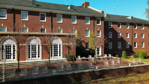 Colorful Aerial View of Apartments at Guilford College