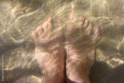 feet underwater, beach © Татьяна Осипова