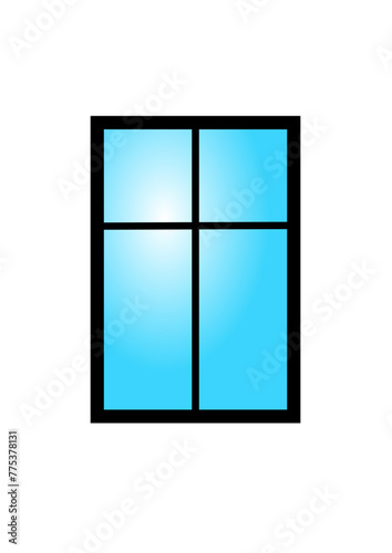 window, frame, house, light, grid, building, 