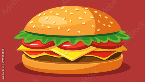 Delicious Cheeseburger Delights Indulge in our Gourmet Burger with Cheese!
