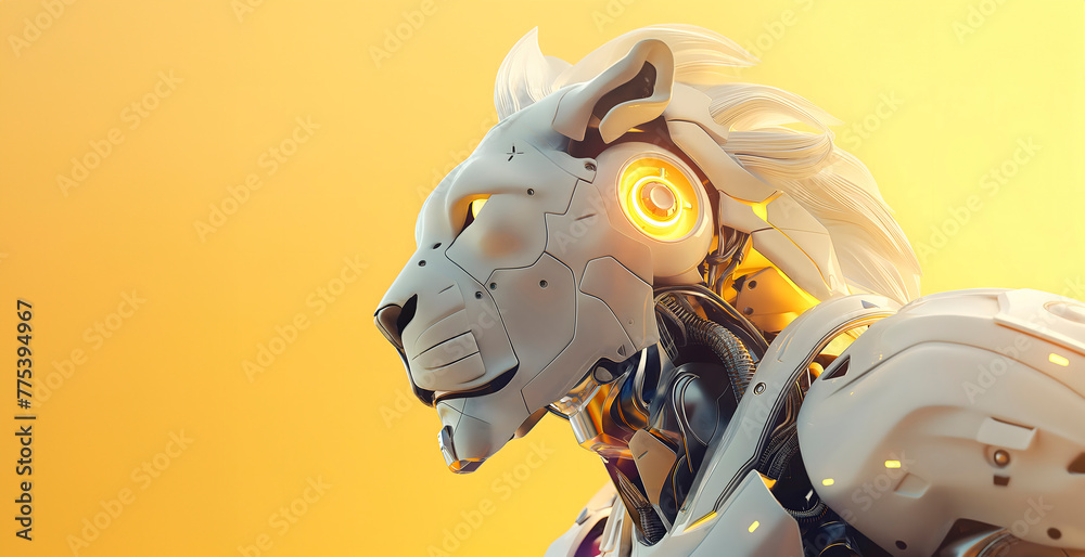 awe-inspiring AI creation,featuring head of lion,o,representing courage,leadership in realm of artificial intelligence,ideal for projects showcasing cutting-edge robotics,advanced technology awe-inspiring AI creation,featuring head of lion,o,representing courage,leadership in realm of artificial intelligence,ideal for projects showcasing cutting-edge robotics,advanced technology