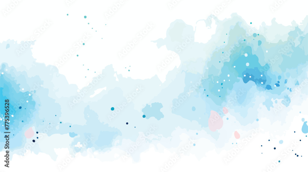 Abstract watercolor background image with a liquid