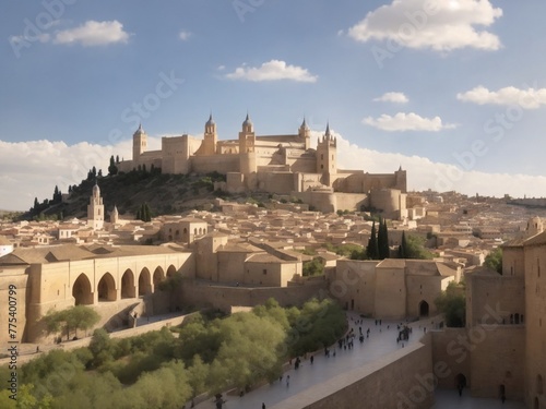 "Toledo: Echoes of the Golden Age - AI-Enhanced Cinematography of Medieval Harmony"