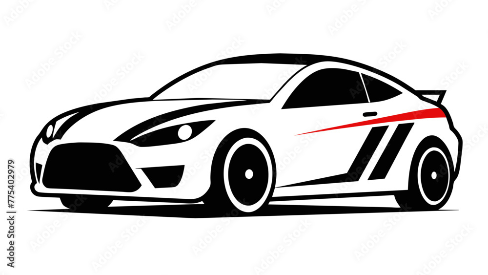 Rev Up Your Design with Modern and Sport Car Illustrations Explore the Fast Lane of Creativity