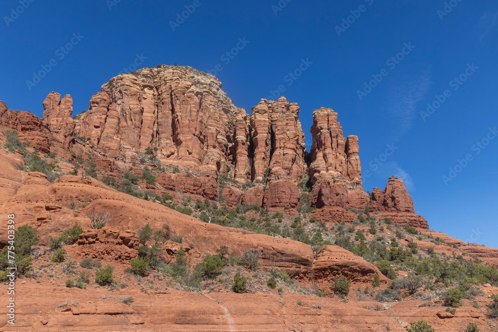 Mountains at Sedona, Arizona during Spring 2024 shoot on March 18th, 2024