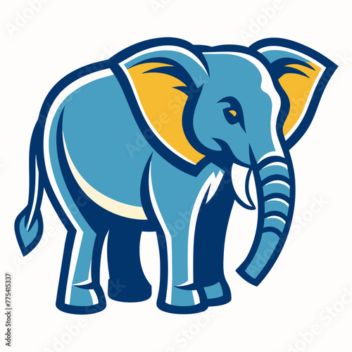 elephant  animal  cartoon  illustration  vector 