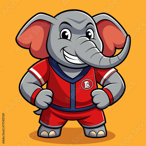 elephant  animal  cartoon  illustration  vector  