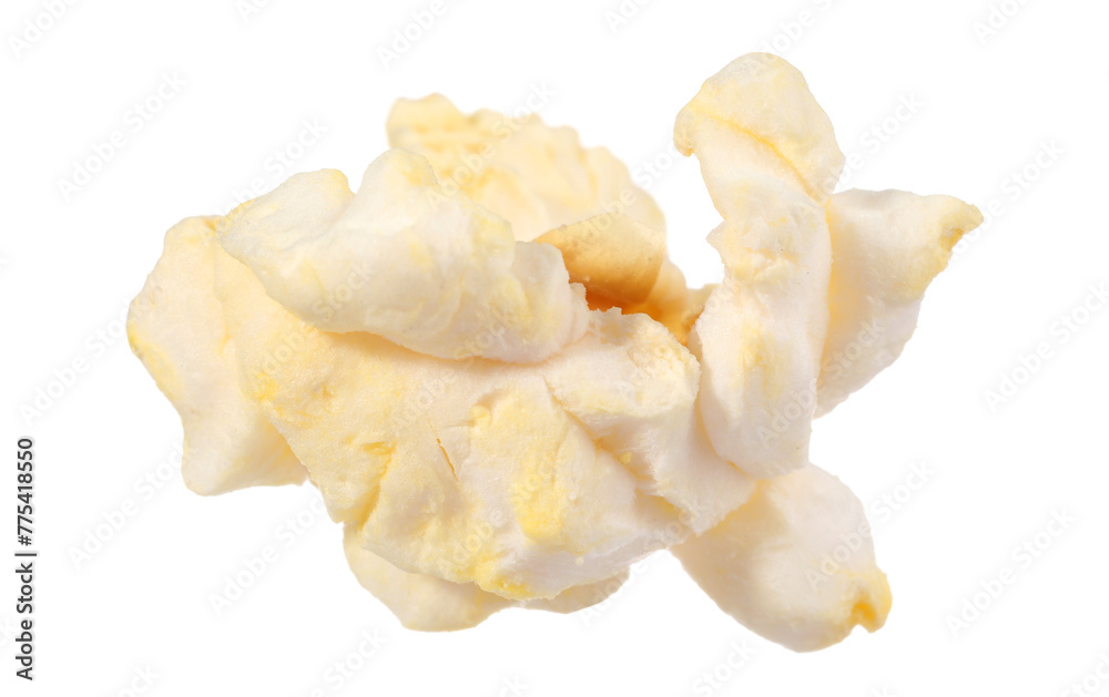 Kernel of tasty fresh popcorn isolated on white Kernel of tasty fresh popcorn isolated on white