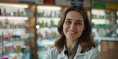 pharmacist in a pharmacy Generative AI