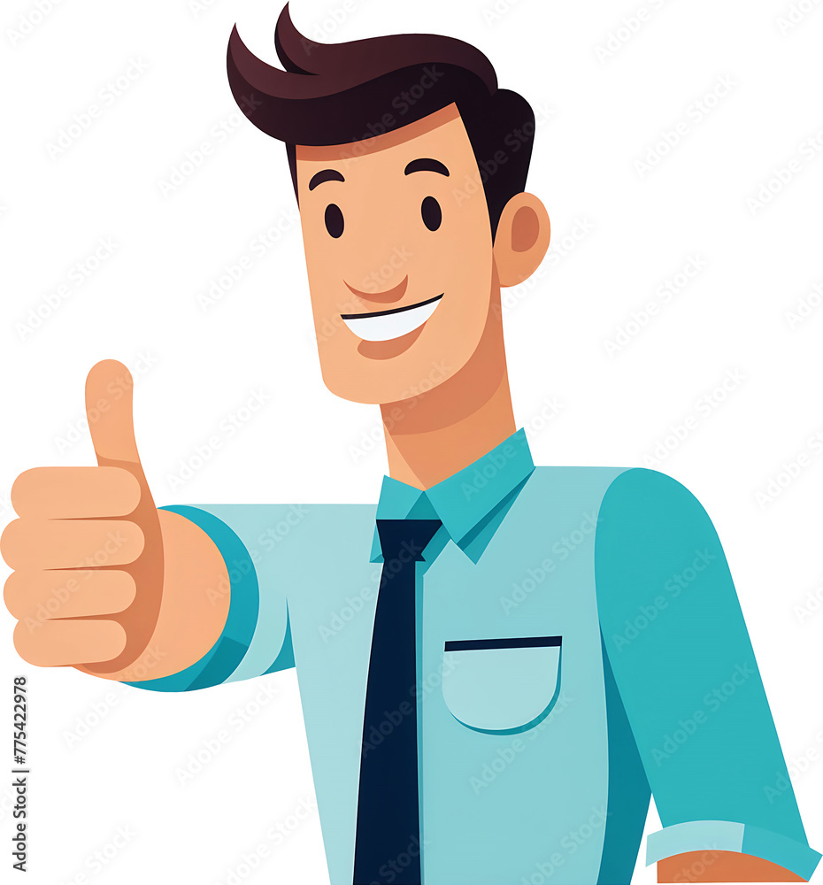 Man expressing happiness with thumb up, smiling, happy for success winner gesture, positive gesture Man expressing happiness with thumb up, smiling, happy for success winner gesture, positive gesture