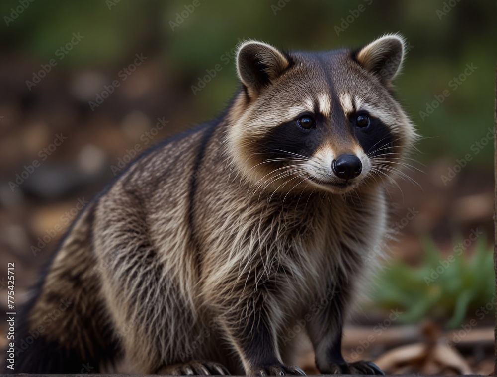 raccoon in the wild