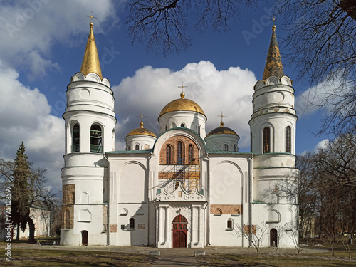 Spaso-Preobrazhensky Cathedral in the city of Chernigov