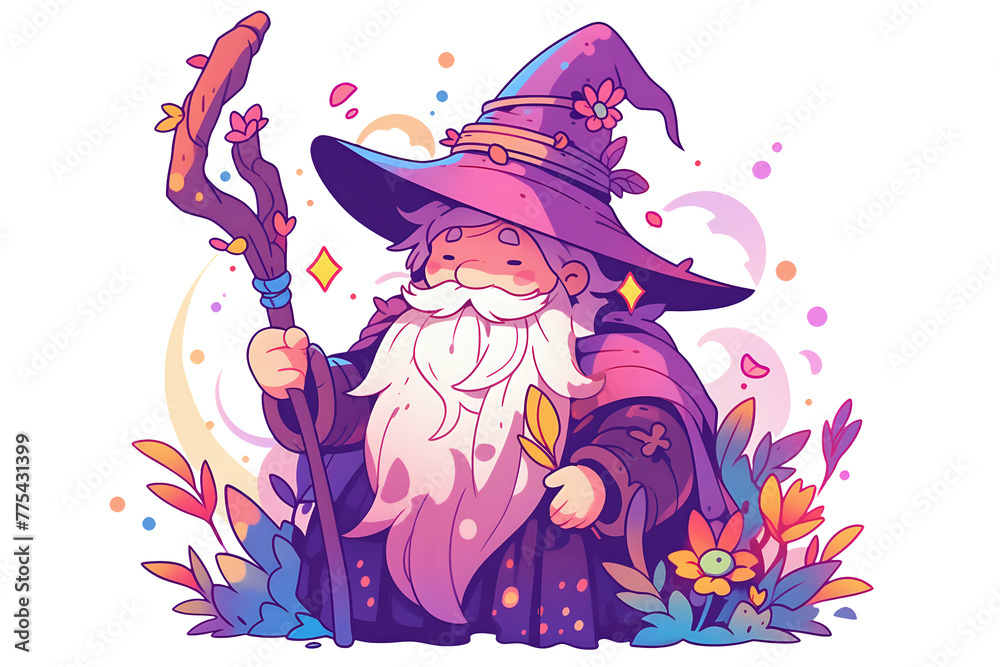 Enchanted Wizard Illustration.
Colorful illustration of a jolly wizard with a staff, suitable for fantasy themes, storybooks, and magical content. Enchanted Wizard Illustration.
Colorful illustration of a jolly wizard with a staff, suitable for fantasy themes, storybooks, and magical content.