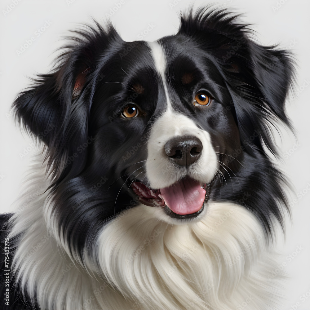 Chien de race Border Collie Chien de race Border Collie