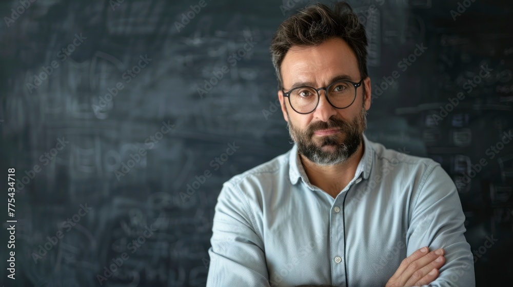 teacher in a classroom with the background board in high resolution and high quality teacher in a classroom with the background board in high resolution and high quality