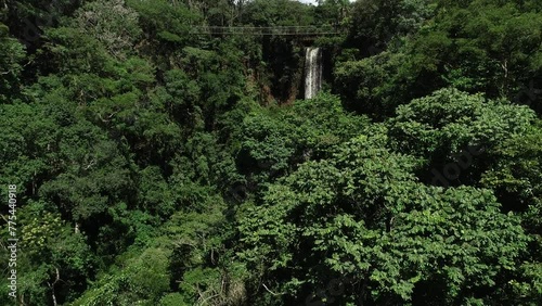 Cassorova Waterfall, Cassorova Ecopark - Brotas, São Paulo, Brazil photo