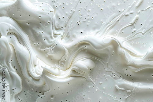 An artistic representation of a milk abstract background, capturing the fluidity and beauty of liquid in intricate detail.