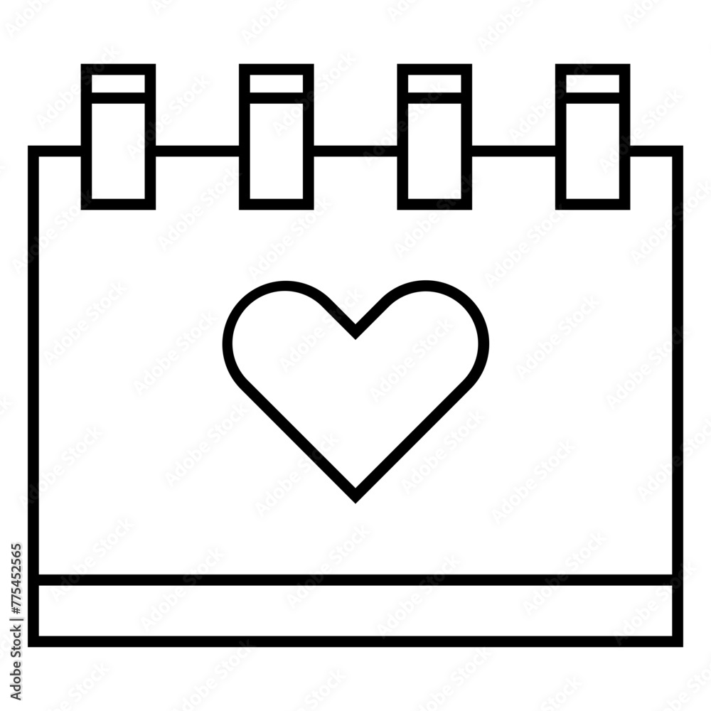 Calendar date Icon Calendar date Icon