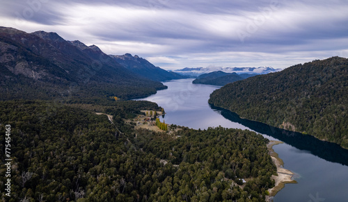 lake in the mountains