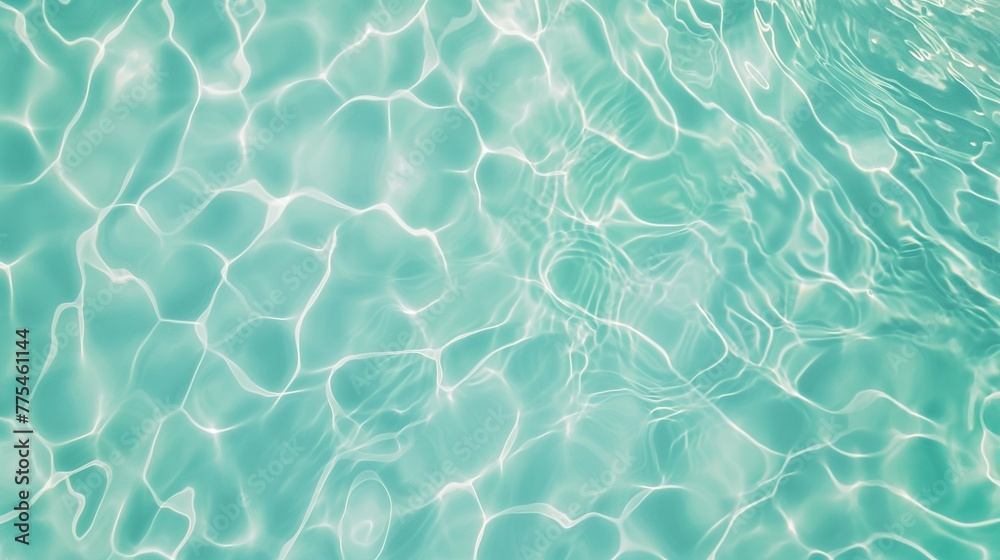 Turquoise water surface with small waves and clear water. Turquoise water surface with small waves and clear water.