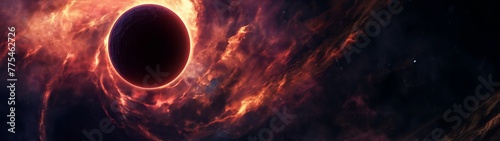 Black hole Wallpaper ultrawide