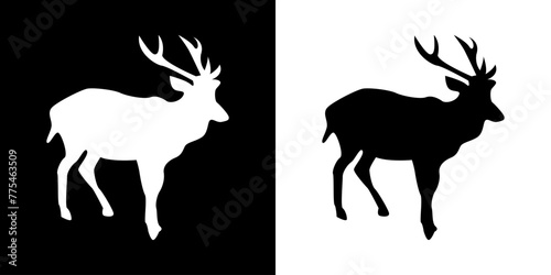 Animal icon. Animal silhouette icon. Black line icon. Black icon. Icon set