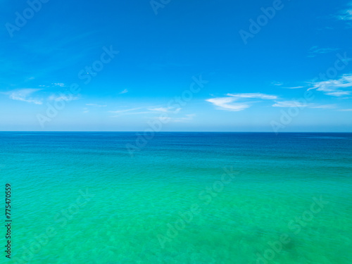 Amazing Top view sea surface waves landscape background