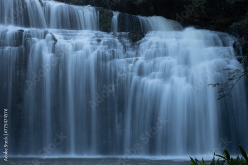 Mari  polis - Parana - Brazil -  - Waterfall in long exposure  05-08-2023 