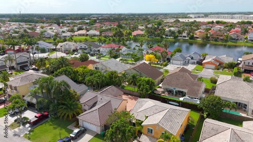 Residential neighborhoods Kendall The Hammocks Miami flyover