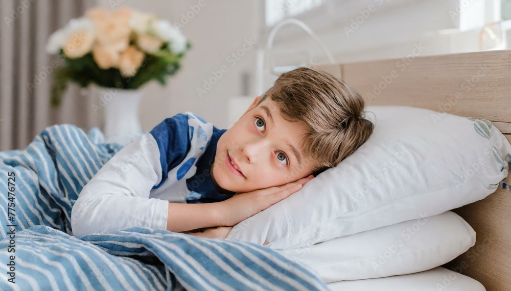 boy relaxing on bed boy relaxing on bed
