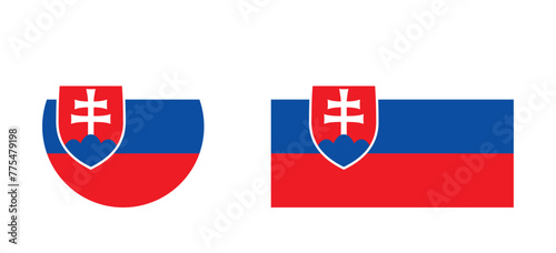 Φωτογραφία Flag of Slovakia
