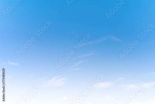 blue sky with white cloud, easy on the eyes, relaxed at Patong Beach, Phuket, Thailand background.