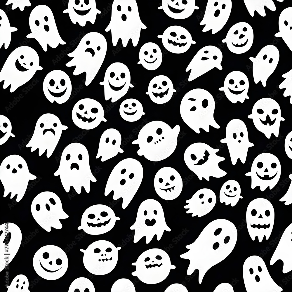 Ghost wallpaper art design Ghost wallpaper art design