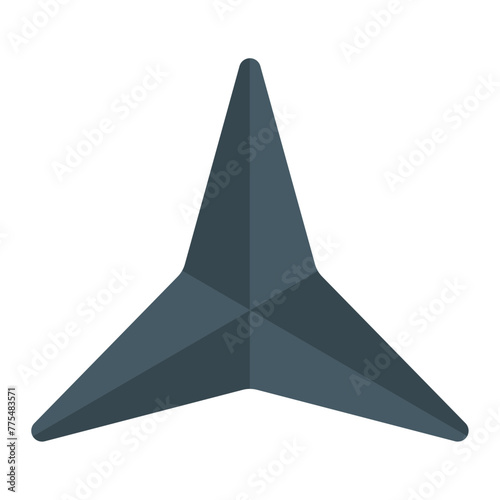 makibishi shuriken icon  photo