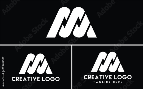 MW Monogram Logo, WM company linked letter logo symbol